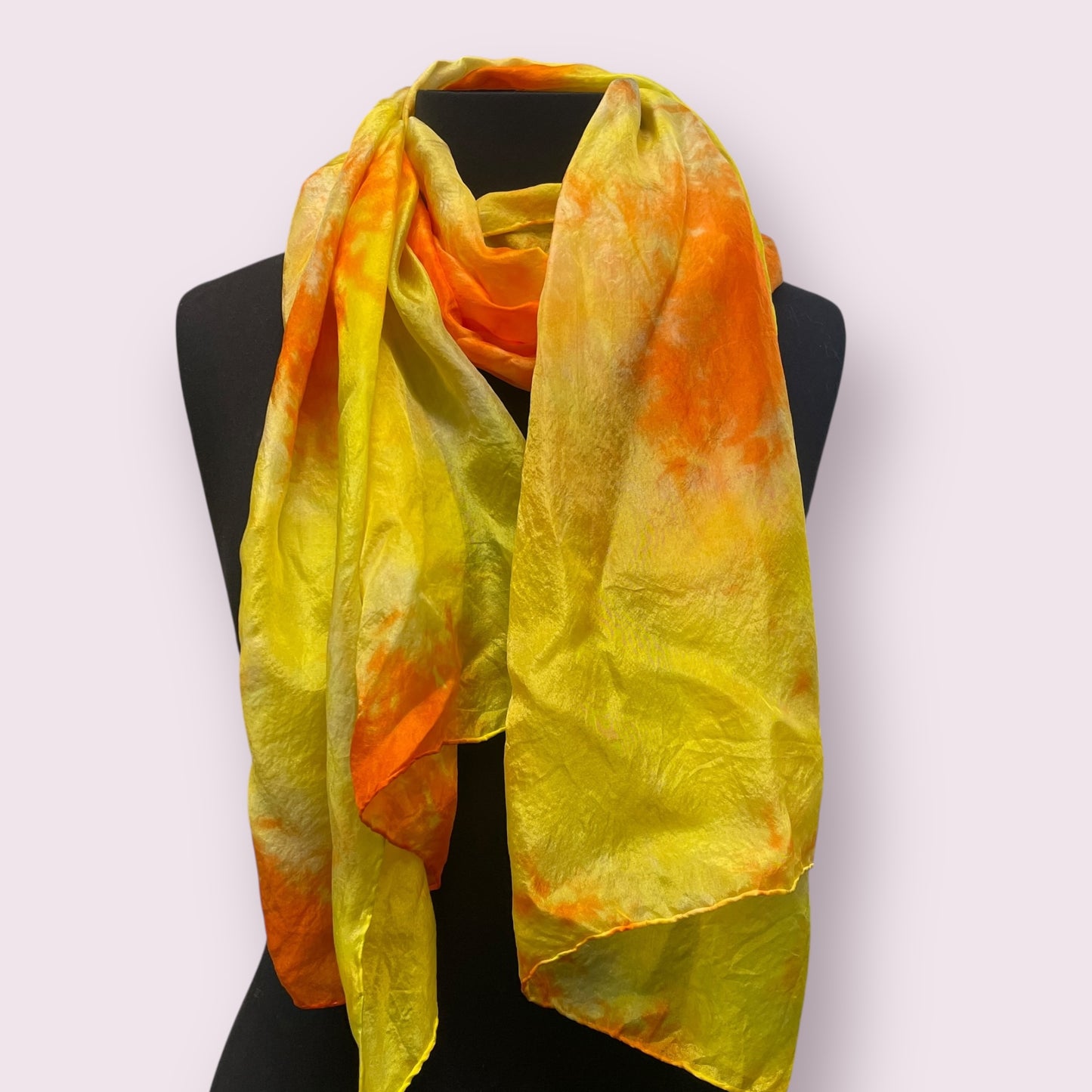 'Oranges and Lemons' silk scarf - Jennifer Patterson