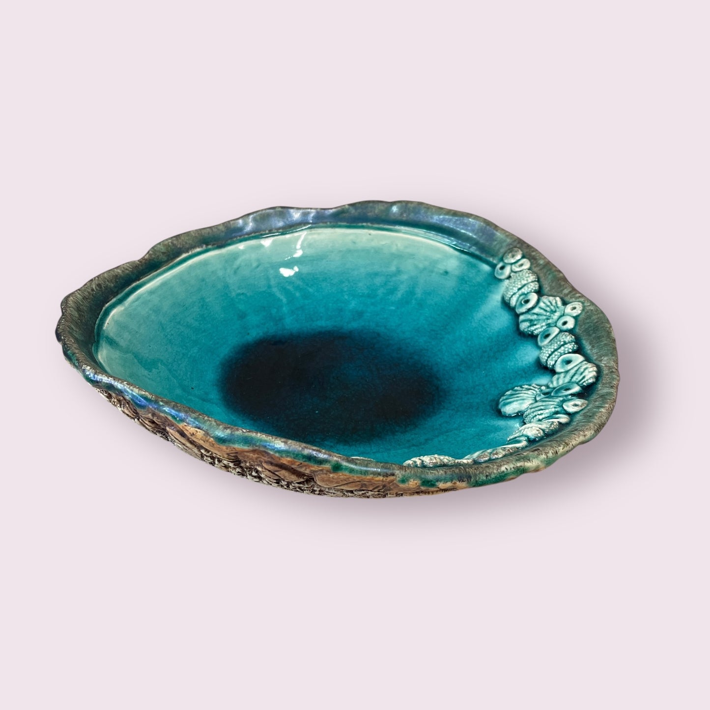 Bowl blue - LJH Pottery