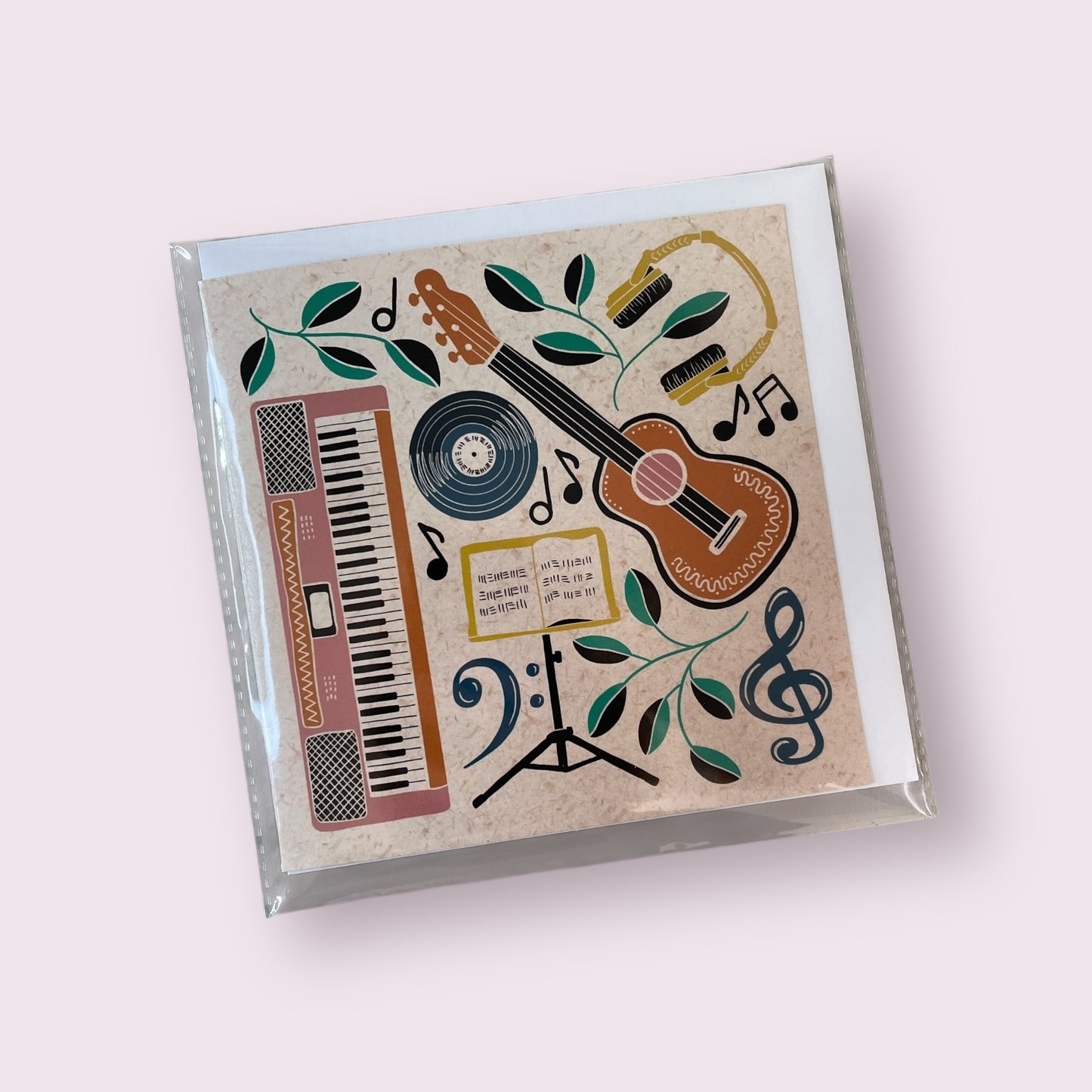 Greeting card 'hobby - music' - Helen Cloke