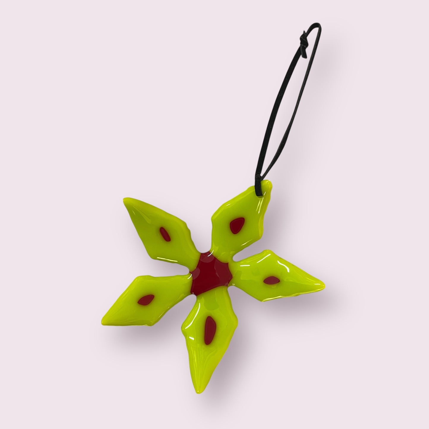 Fused glass ornaments - Sandra Spence