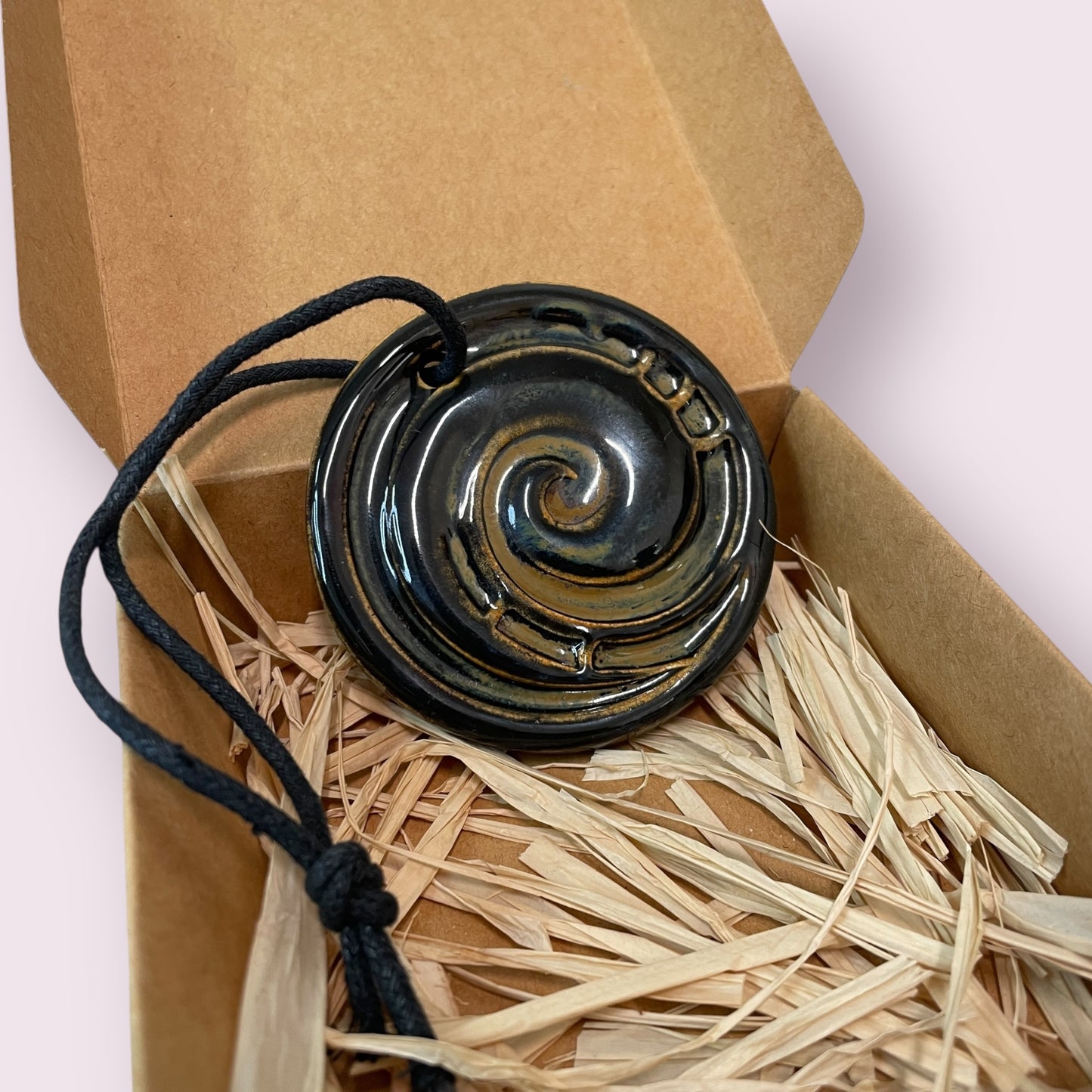 Round koru - PJNZ Pottery