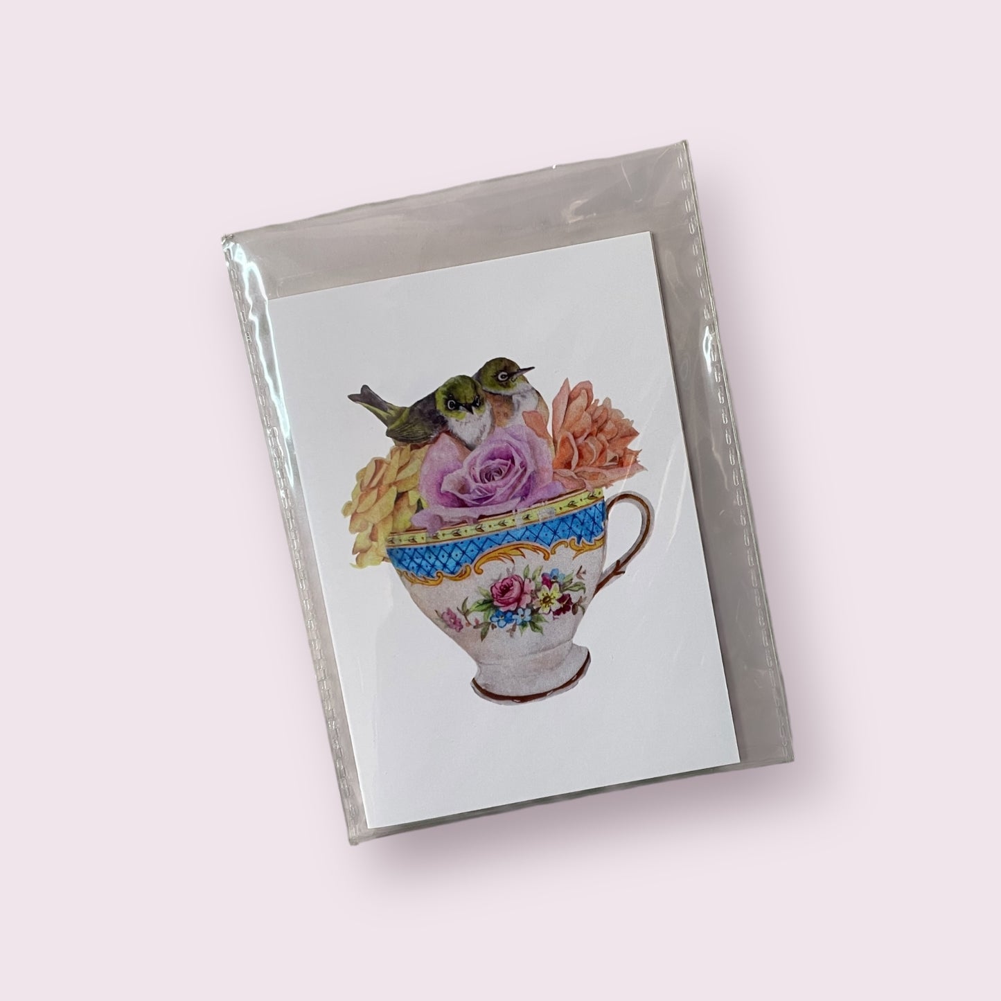 Greeting card 'Teacup' - Emily Moffitt
