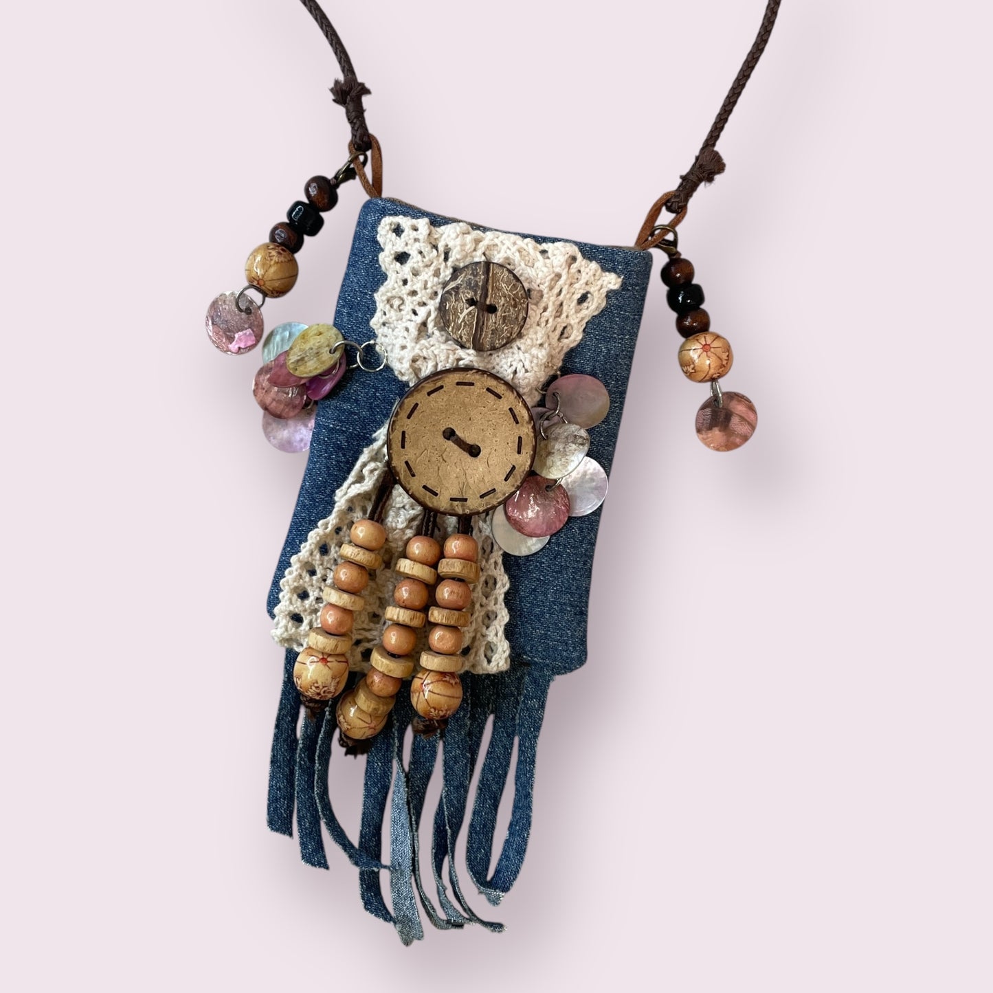 Amulet bag/necklace #1 - Eve Jones