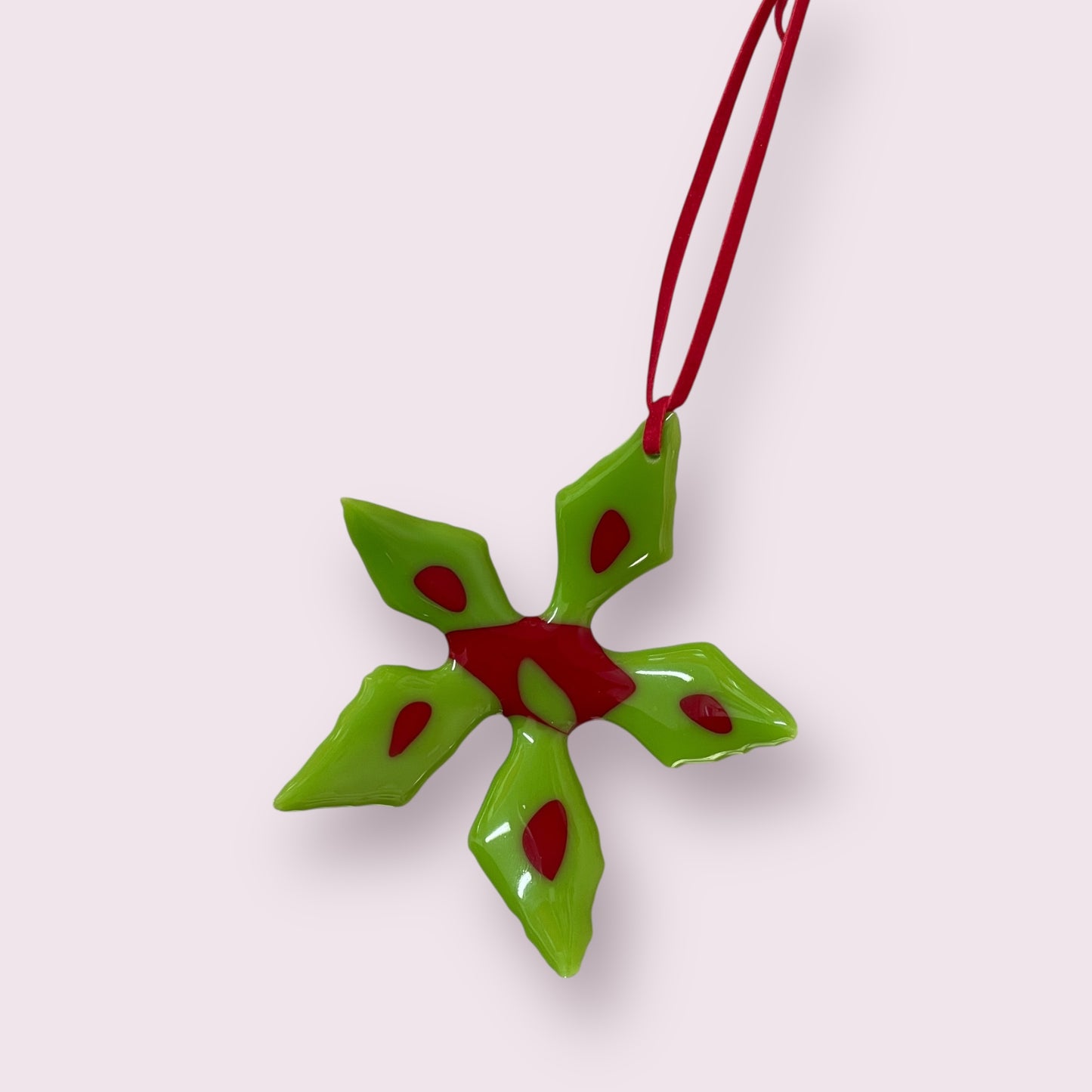 Fused glass ornaments - Sandra Spence