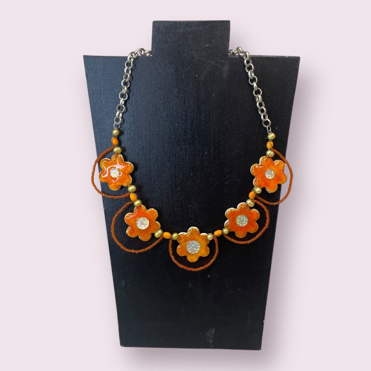 Floral galore necklace - Vonniques Bijoux
