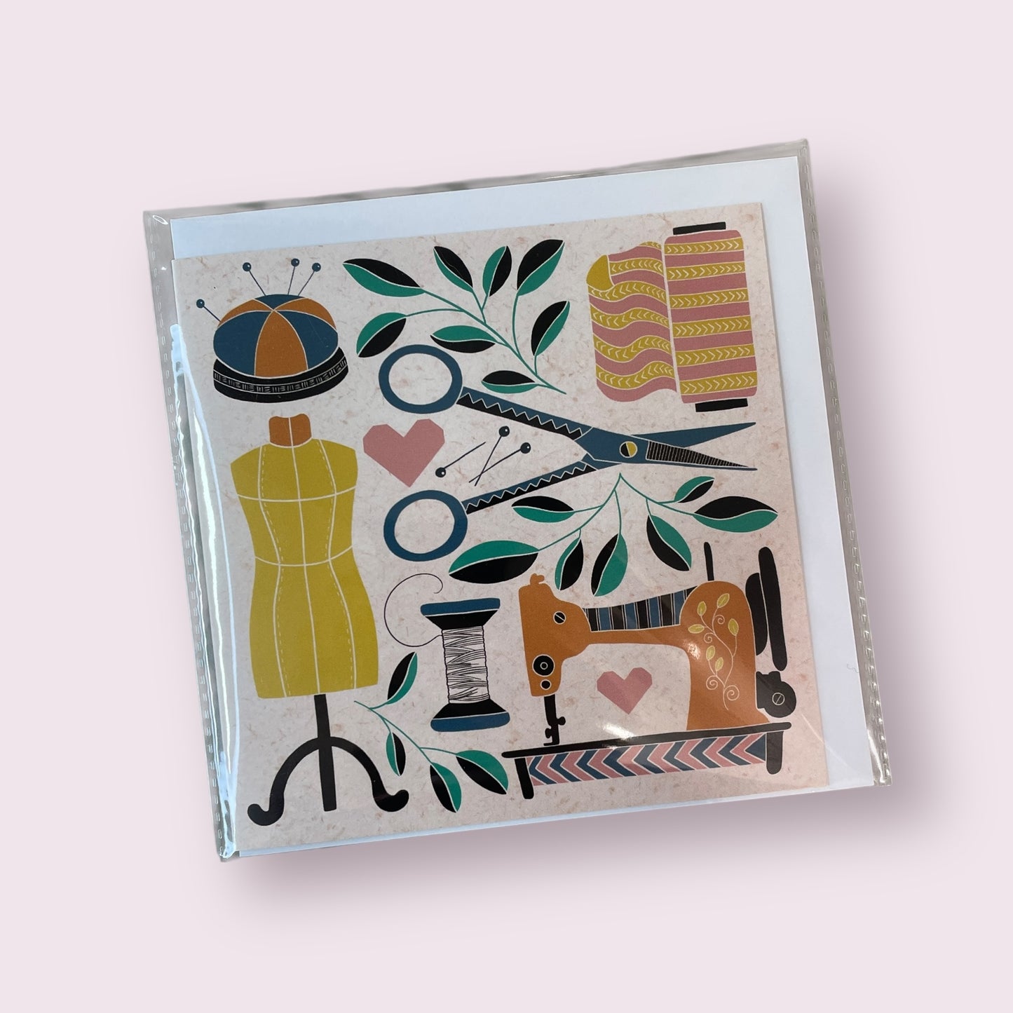 Greeting card 'hobby - sewing' - Helen Cloke