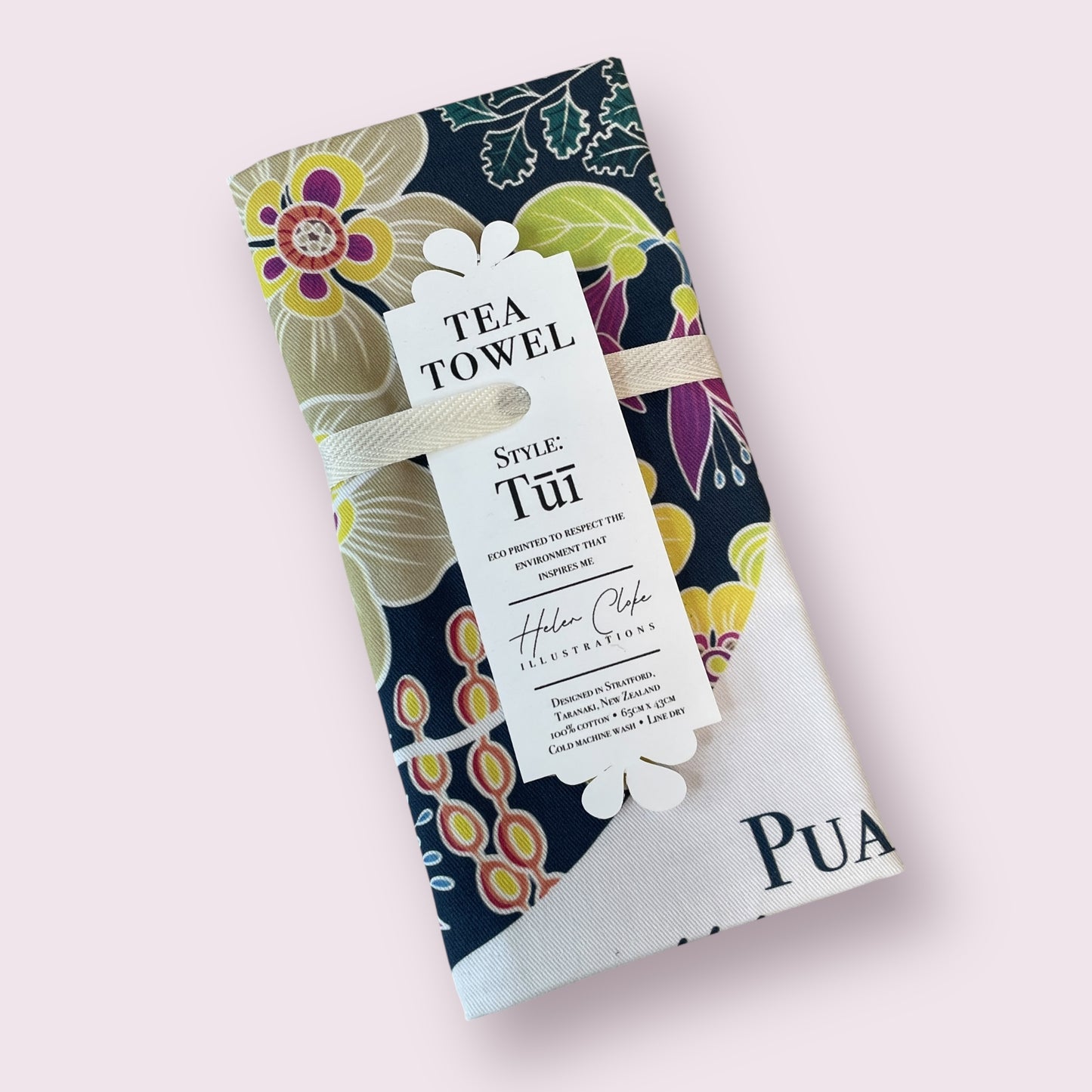 Tui tea towel - Helen Cloke