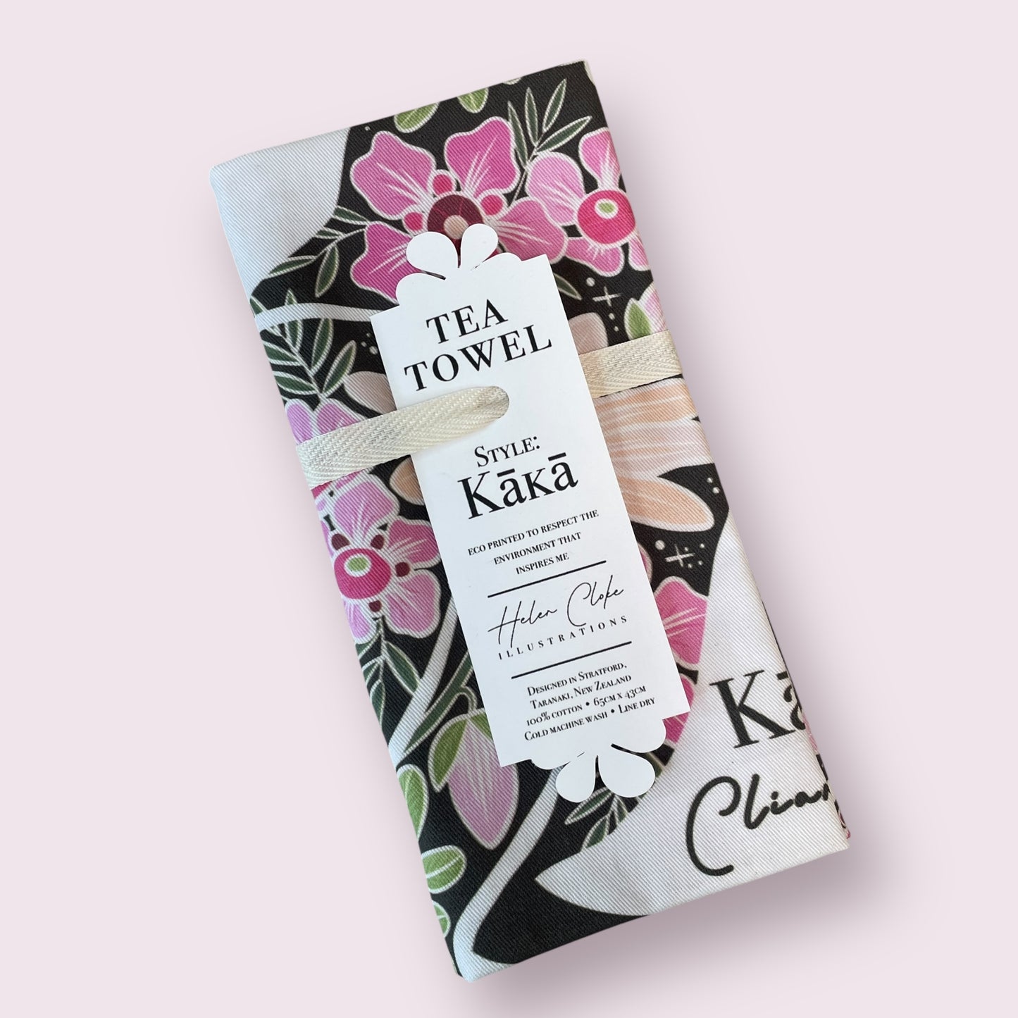 Kaka tea towel - Helen Cloke