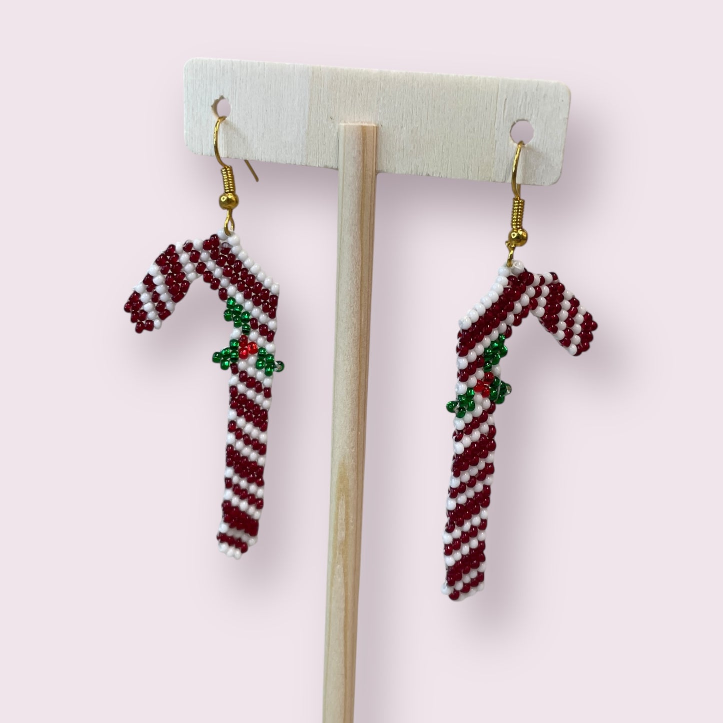 Novelty beaded earrings - June Pawley