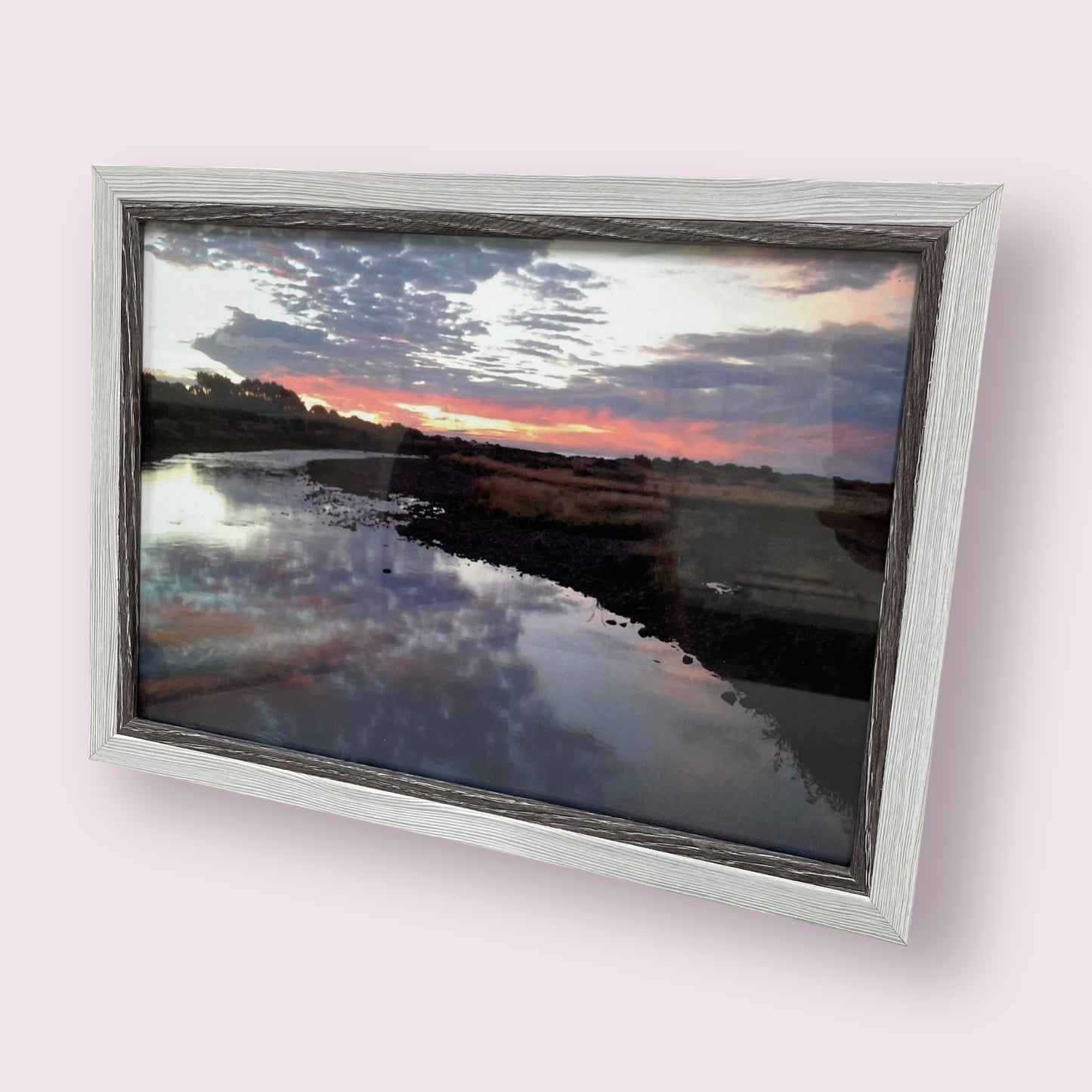 Waiwakaiho River sunset - Eve Jones