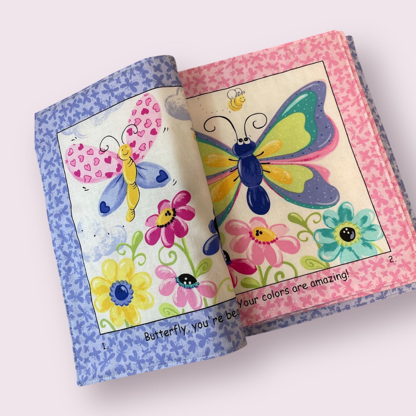 Fabric book 'Flutter the Butterfly' - Dorothy Smith