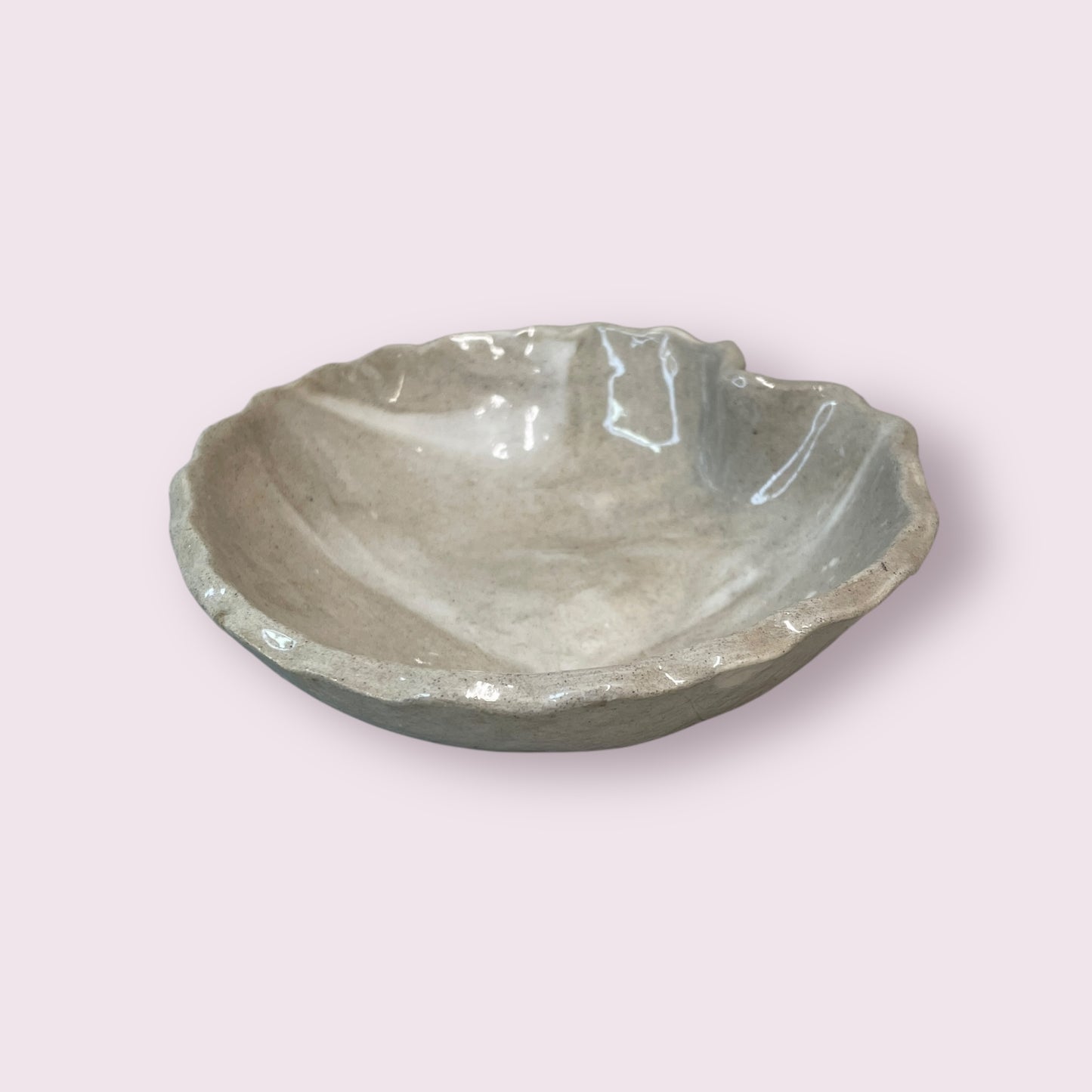 Cream platter - LJH Pottery