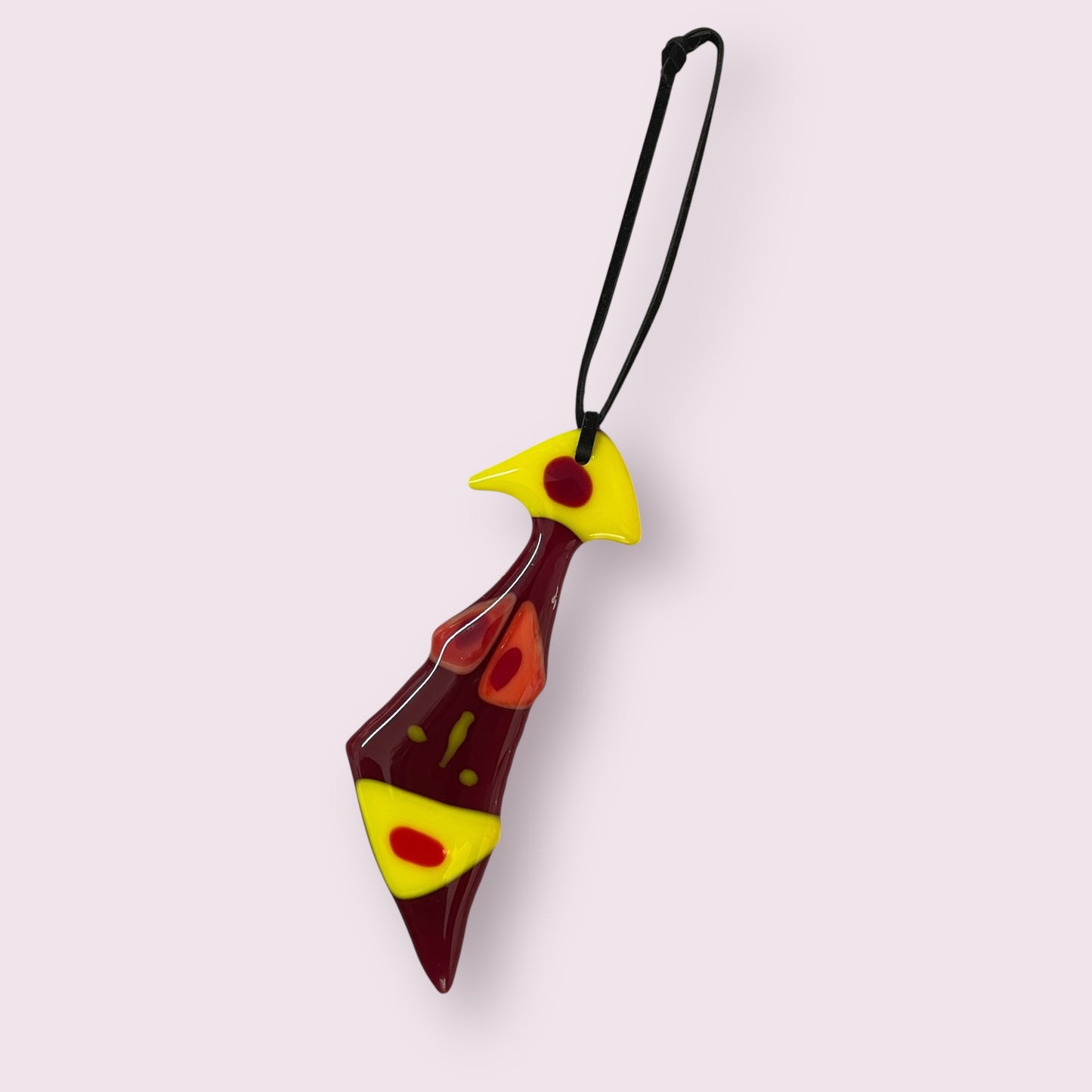 Fused glass ornaments - Sandra Spence
