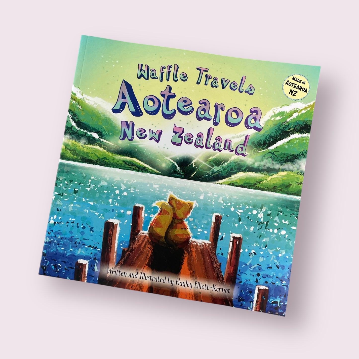 Waffle travels Aotearoa New Zealand - Hayley Elliott-Kernot