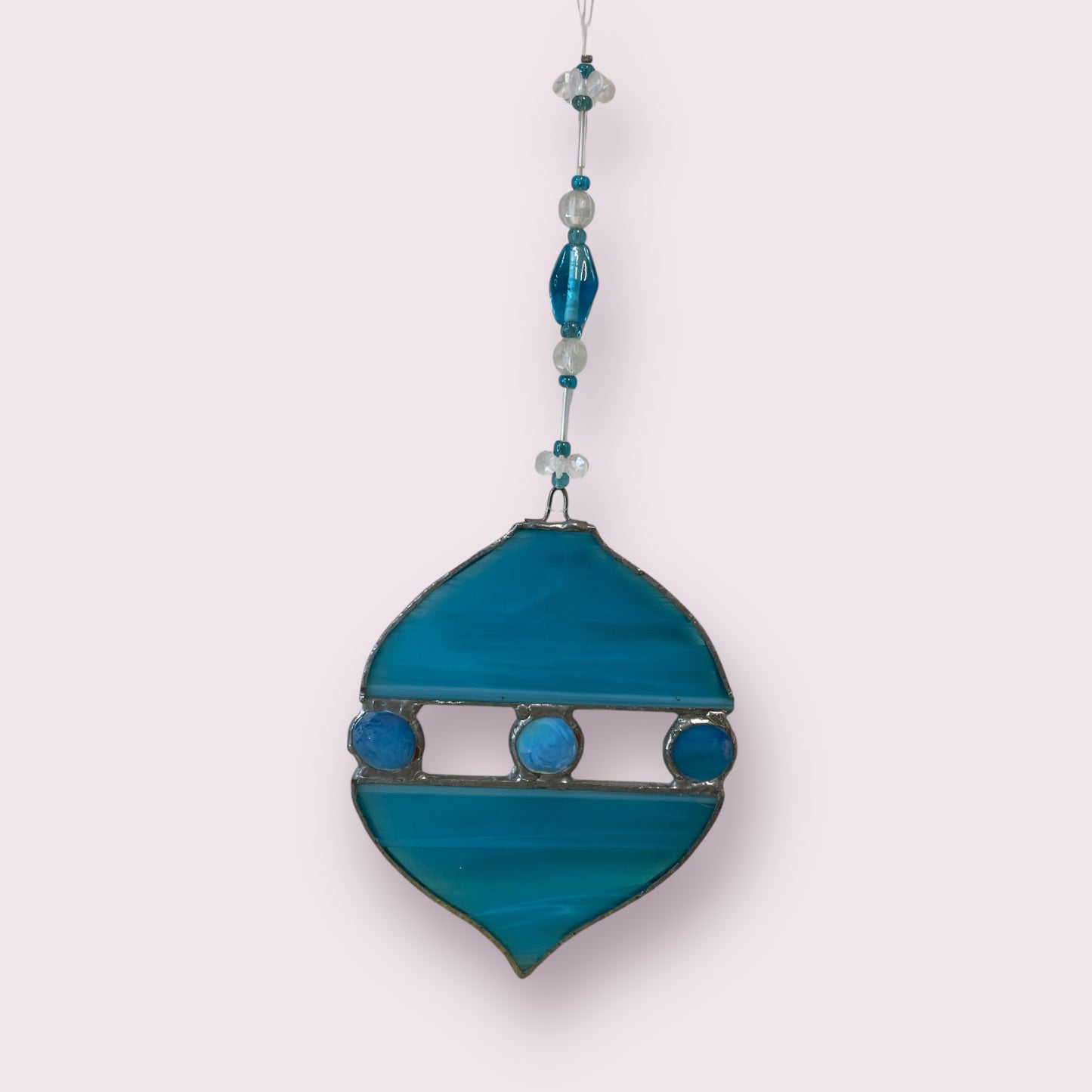 Glass bauble hanging (multiple colours) - Christina Rutherford