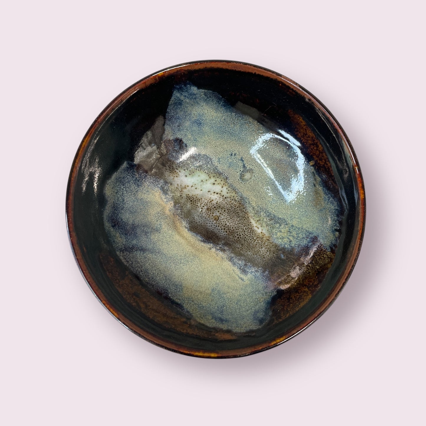 Tenmoku bowl - Kathryn Gates