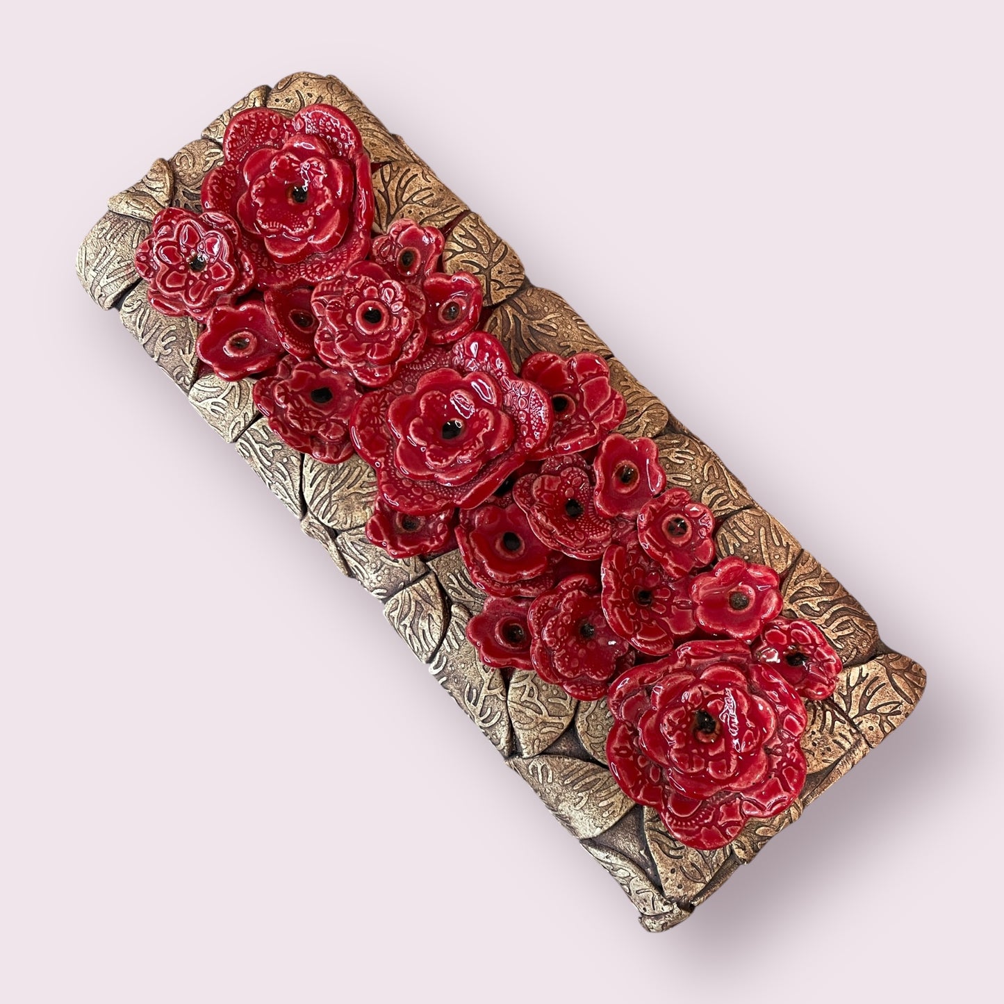 Flower sculpture - LJH Pottery