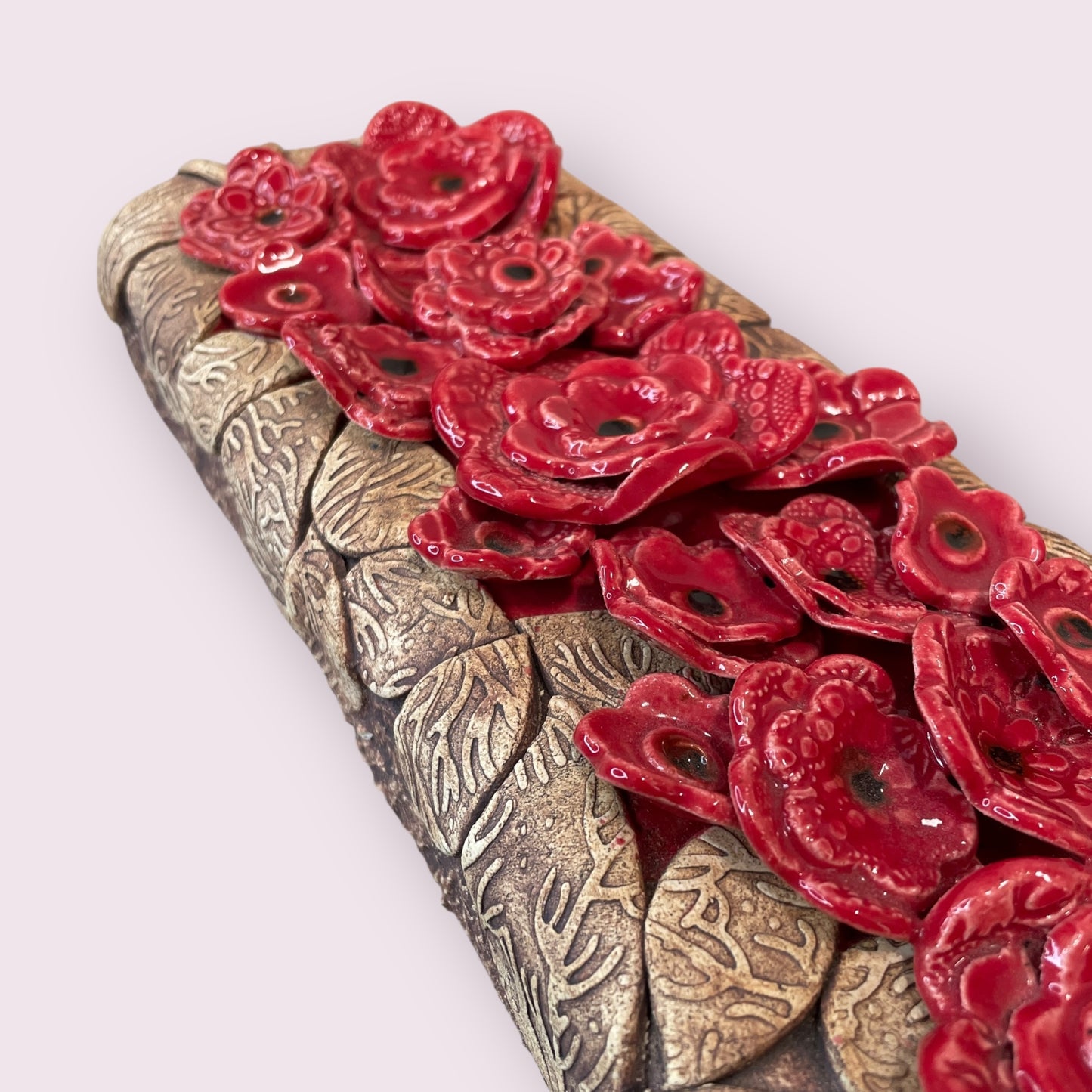 Flower sculpture - LJH Pottery