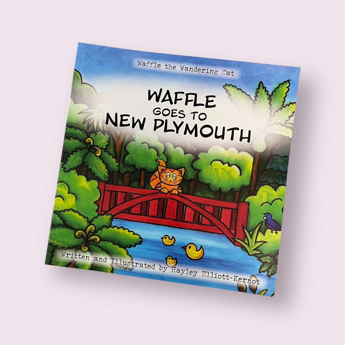 Waffle goes to New Plymouth - Hayley Elliott-Kernot