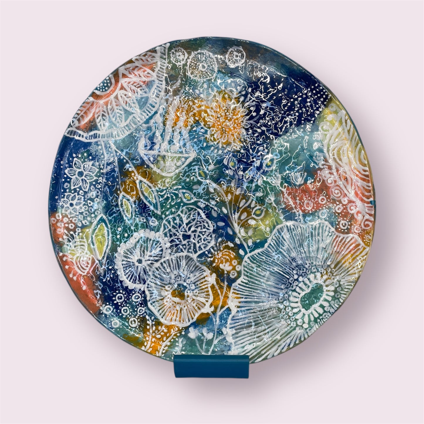 'Tide Dreams' Plate 1 - PJNZ Pottery