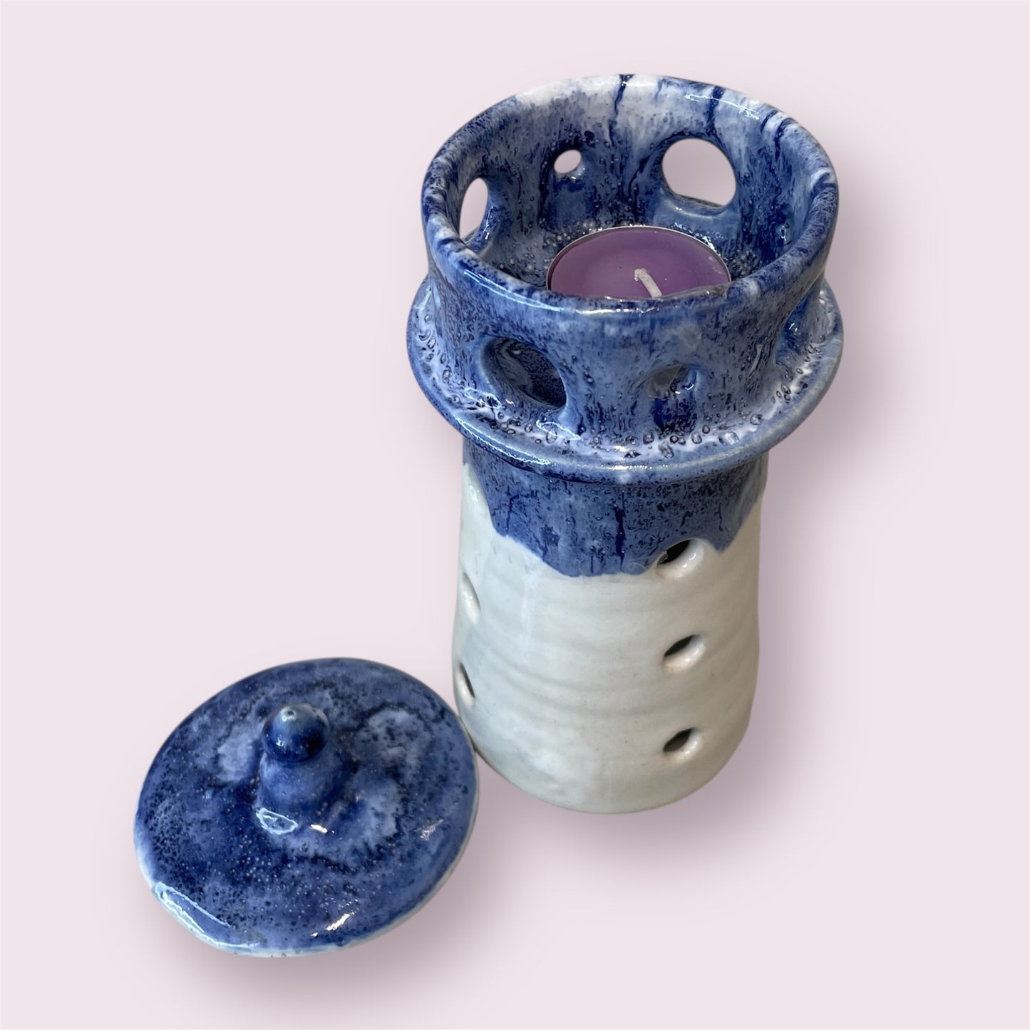Lighthouse tealight holder - Christina Rutherford
