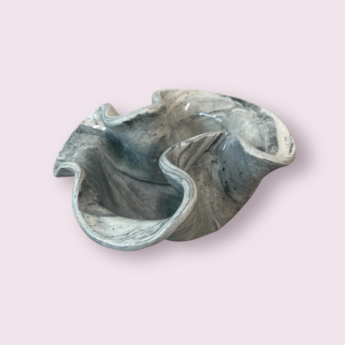 Wave bowl - LJH Pottery