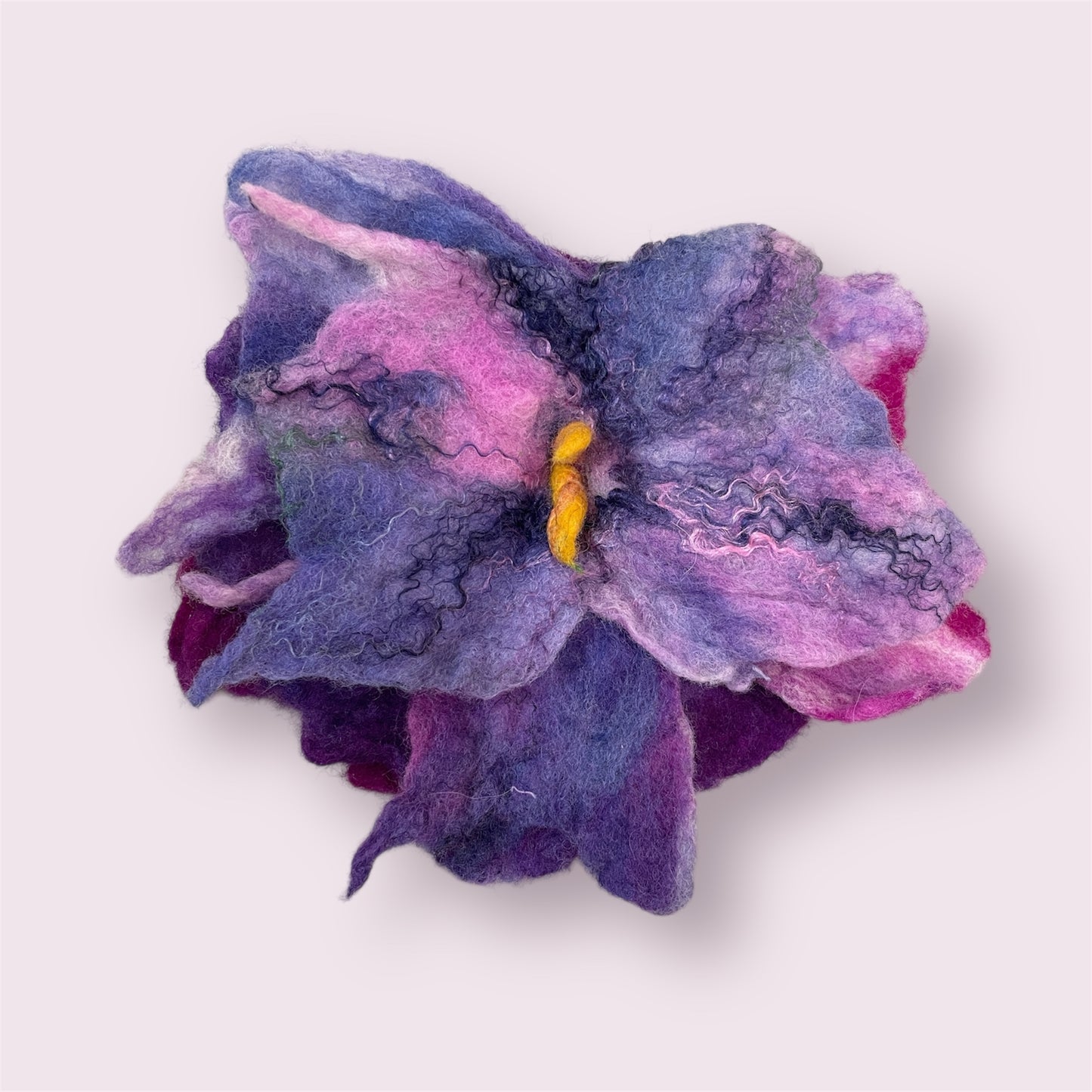 Handfelted floral brooch - Maree Liddington (assorted designs)