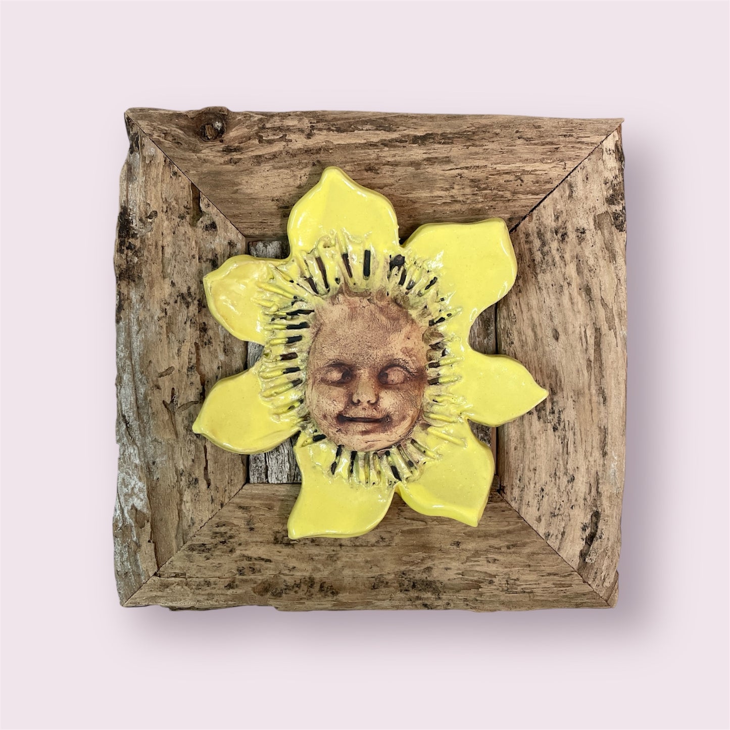 Sunflower plaque - Donna Hitchcock
