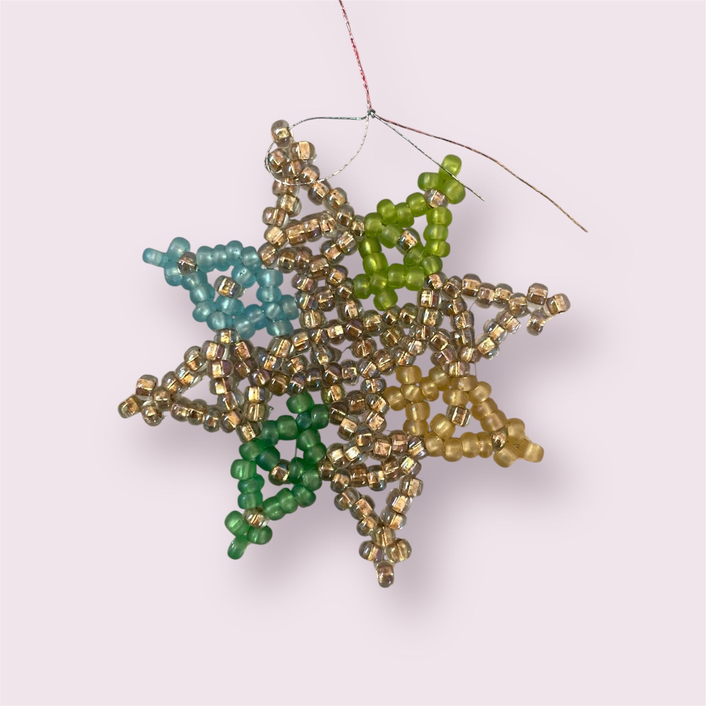 Beaded ornaments (multiple styles) - June Pawley