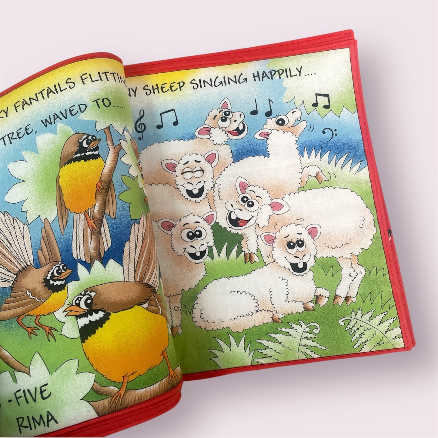 Fabric book 'Learn to Count...New Zealand' - Dorothy Smith