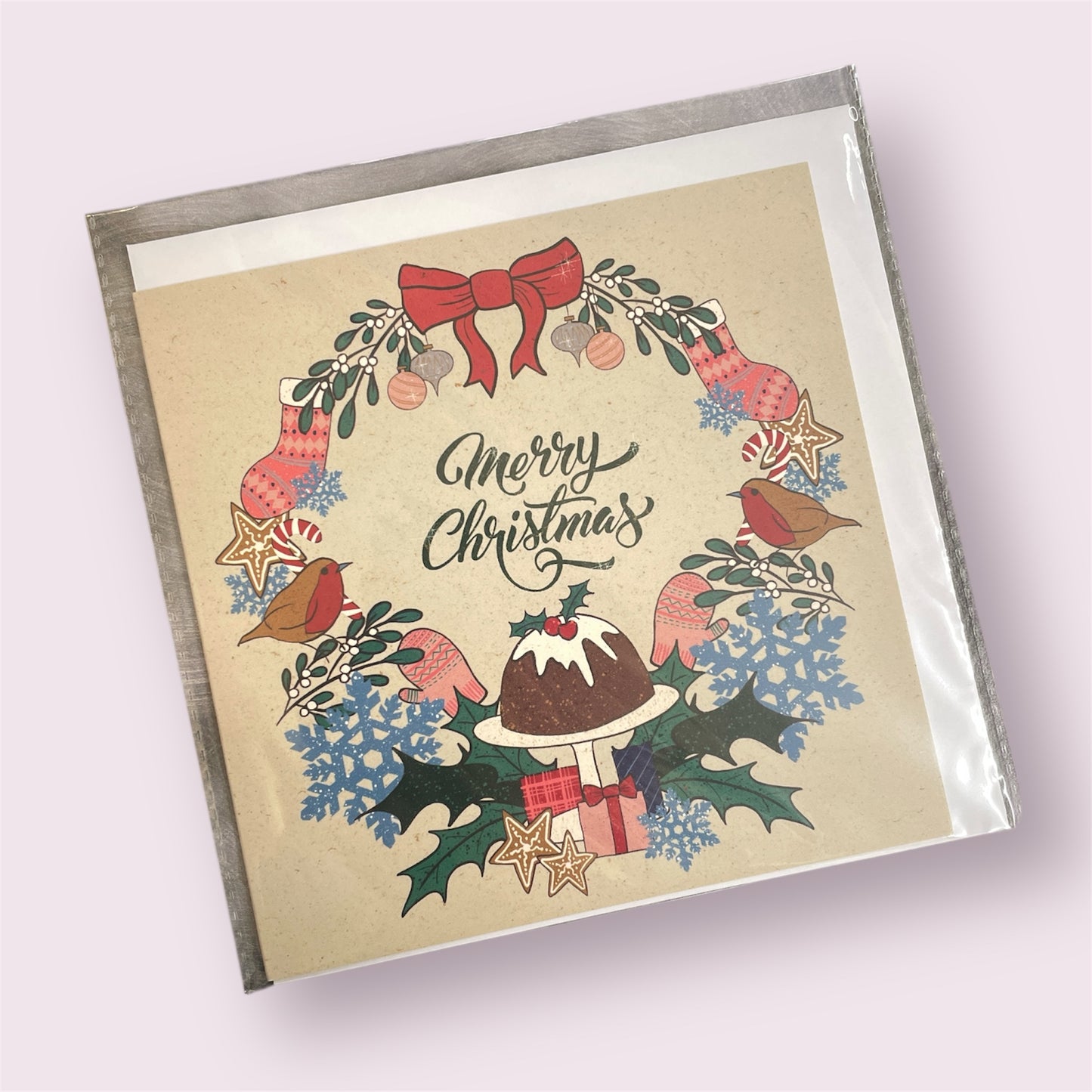 Greeting card 'Everything Christmas Red' - Helen Cloke