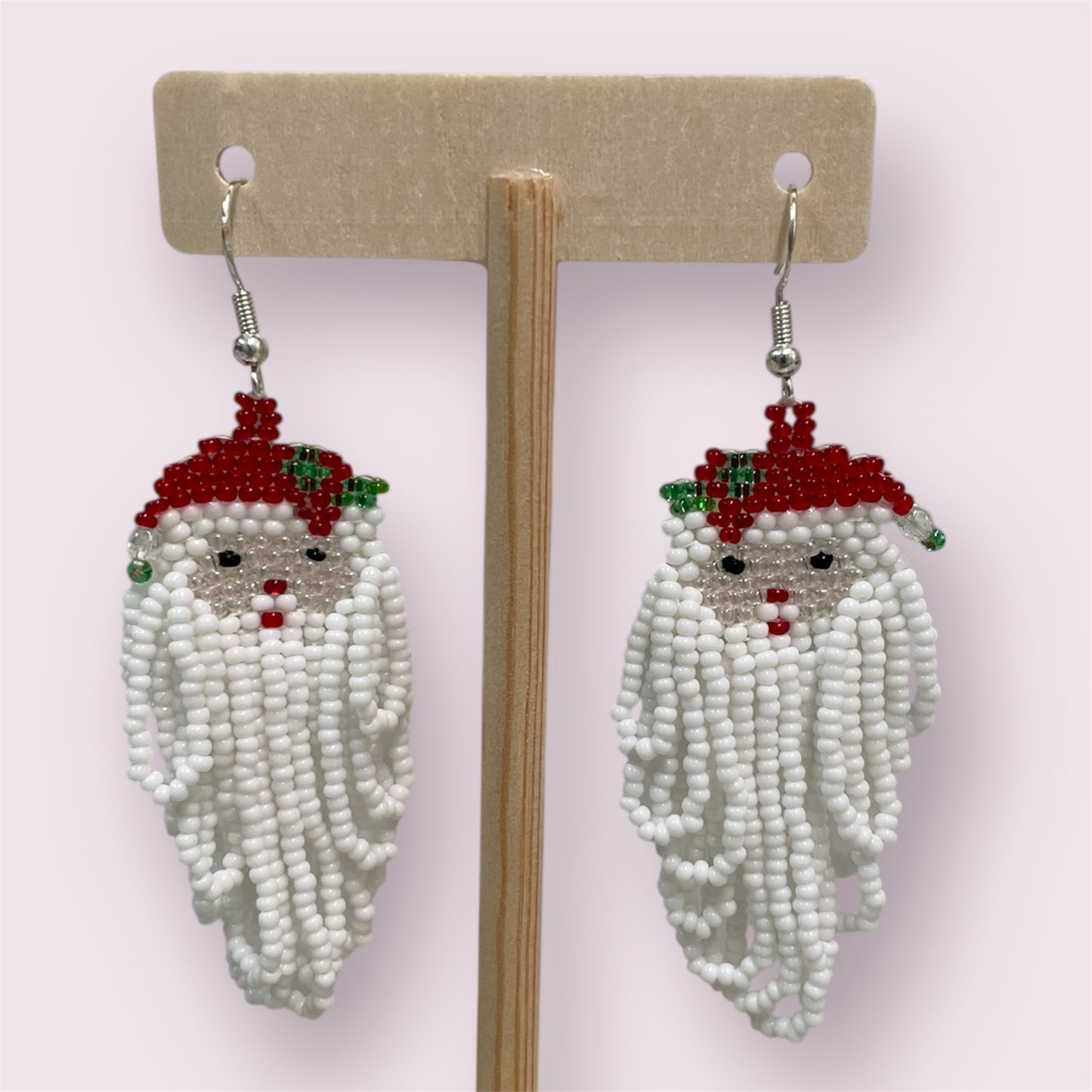 Novelty beaded earrings - June Pawley