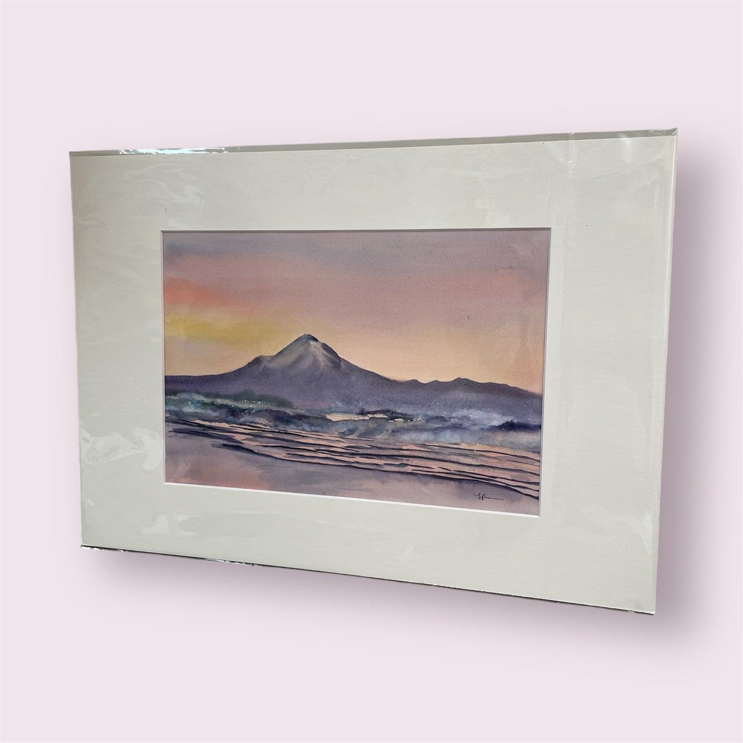Sunset Te Maunga (from Mokau) - Yvonne Geeraedts