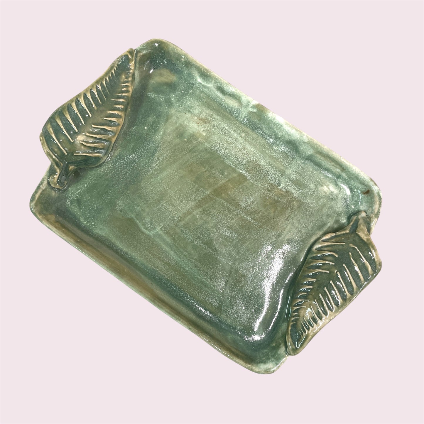 Leaf handle dish - Christina Rutherford