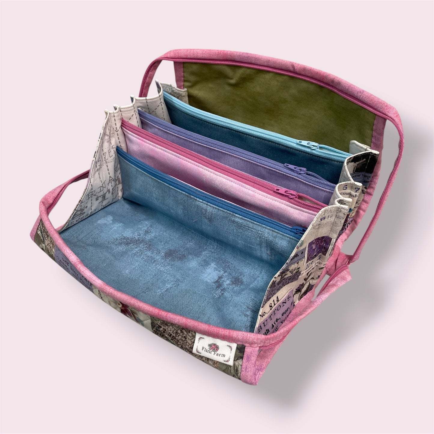 Utility bag 'Vintage purple' - Dorothy Smith