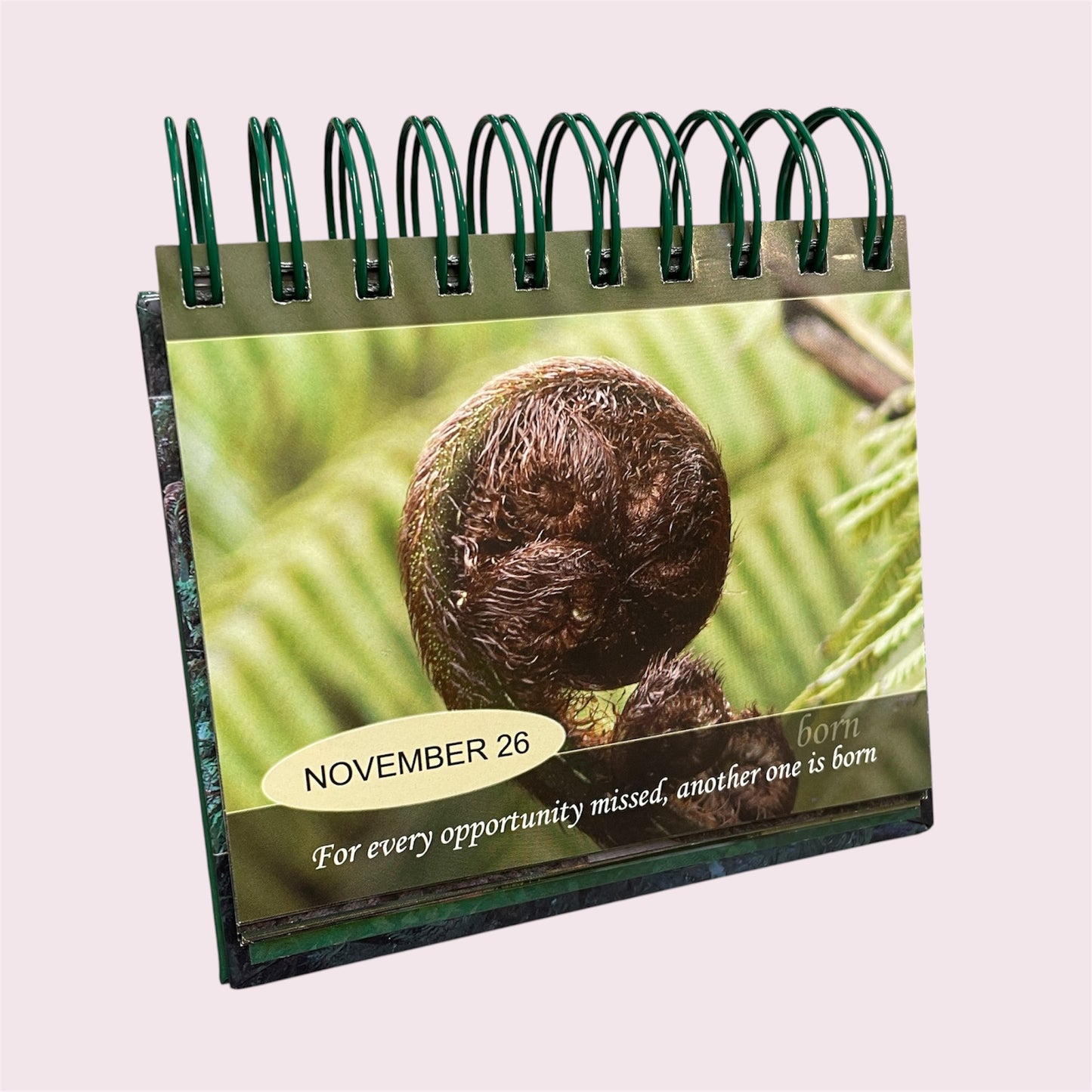 Nature's Inspirations perpetual calendar - Shirley Olsen