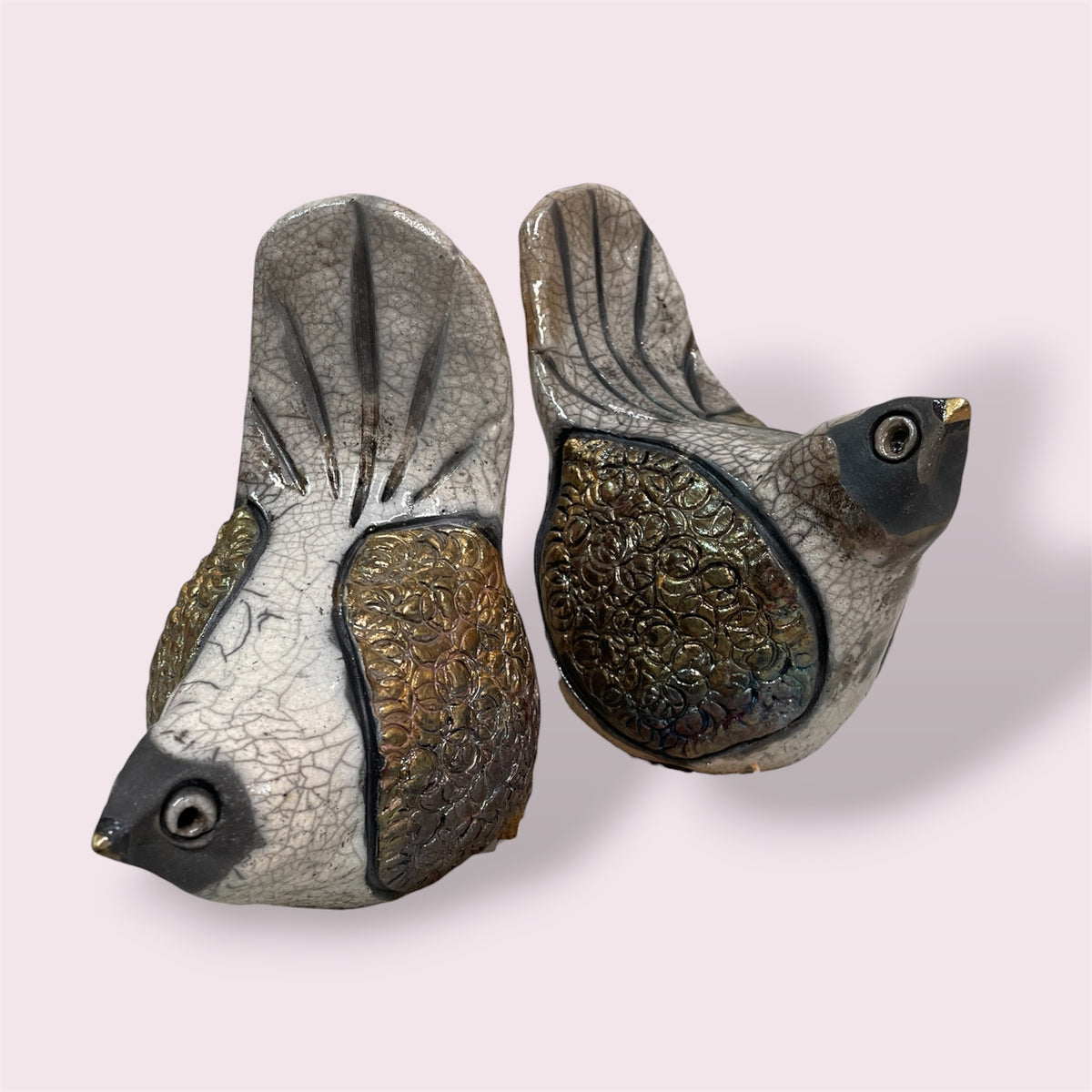 Fantails (set of 2) - LJH Pottery