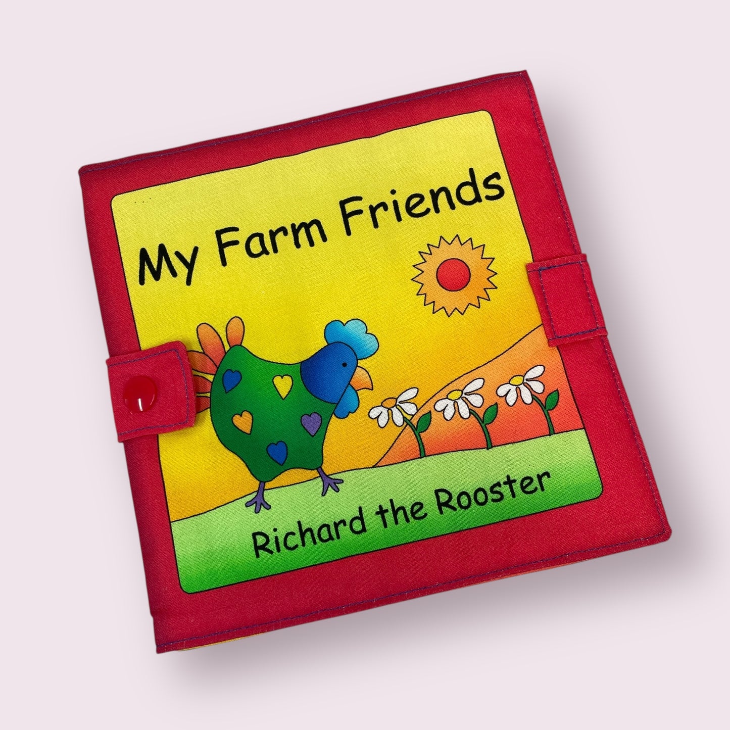 Fabric book 'My Farm Friends' - Dorothy Smith