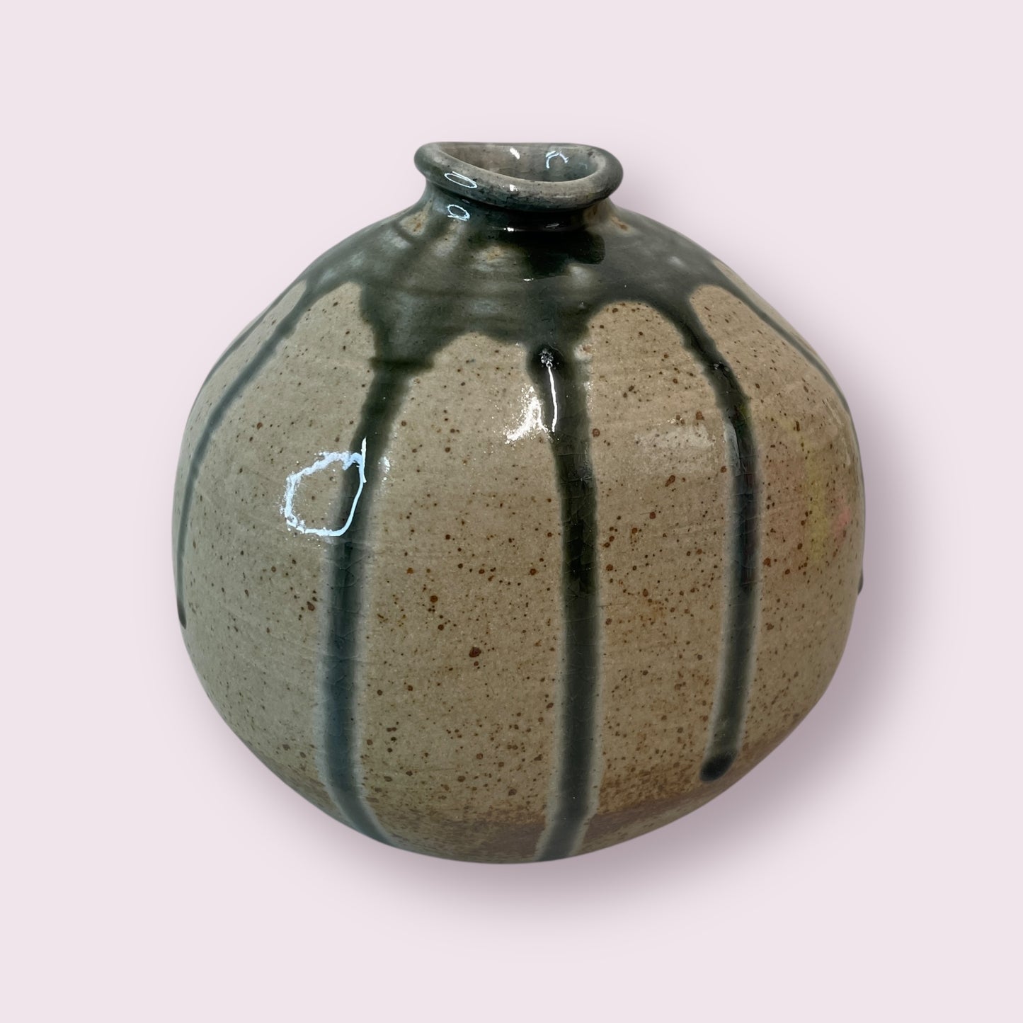 Ash glaze vase - Amanda Doughty