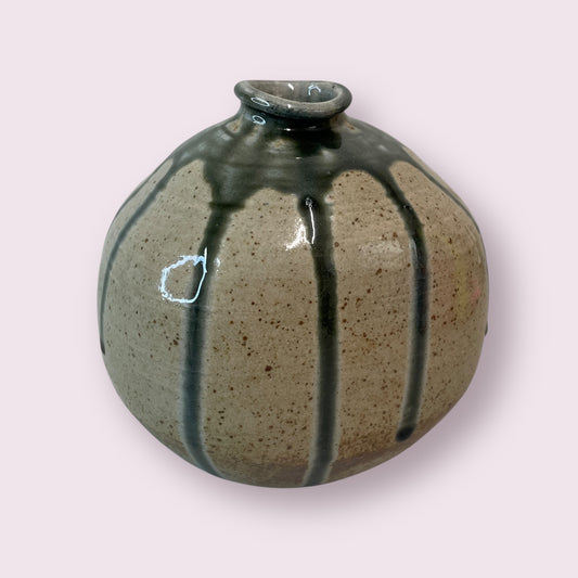 Ash glaze vase - Amanda Doughty