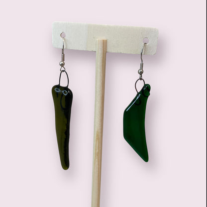 Recycled glass earrings (multiple styles) - Robyn Smaller