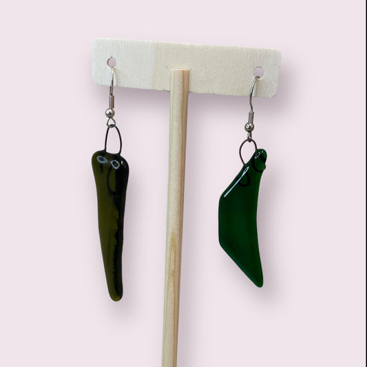 Recycled glass earrings (multiple styles) - Robyn Smaller