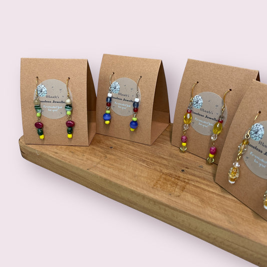 Beaded earrings - Sally Johnson