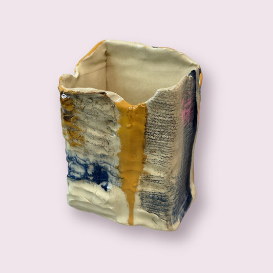 Square vessel #1 - Dimphy de Vaan