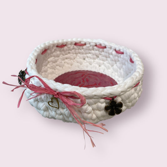 Berry lace bowl - PJNZ Pottery
