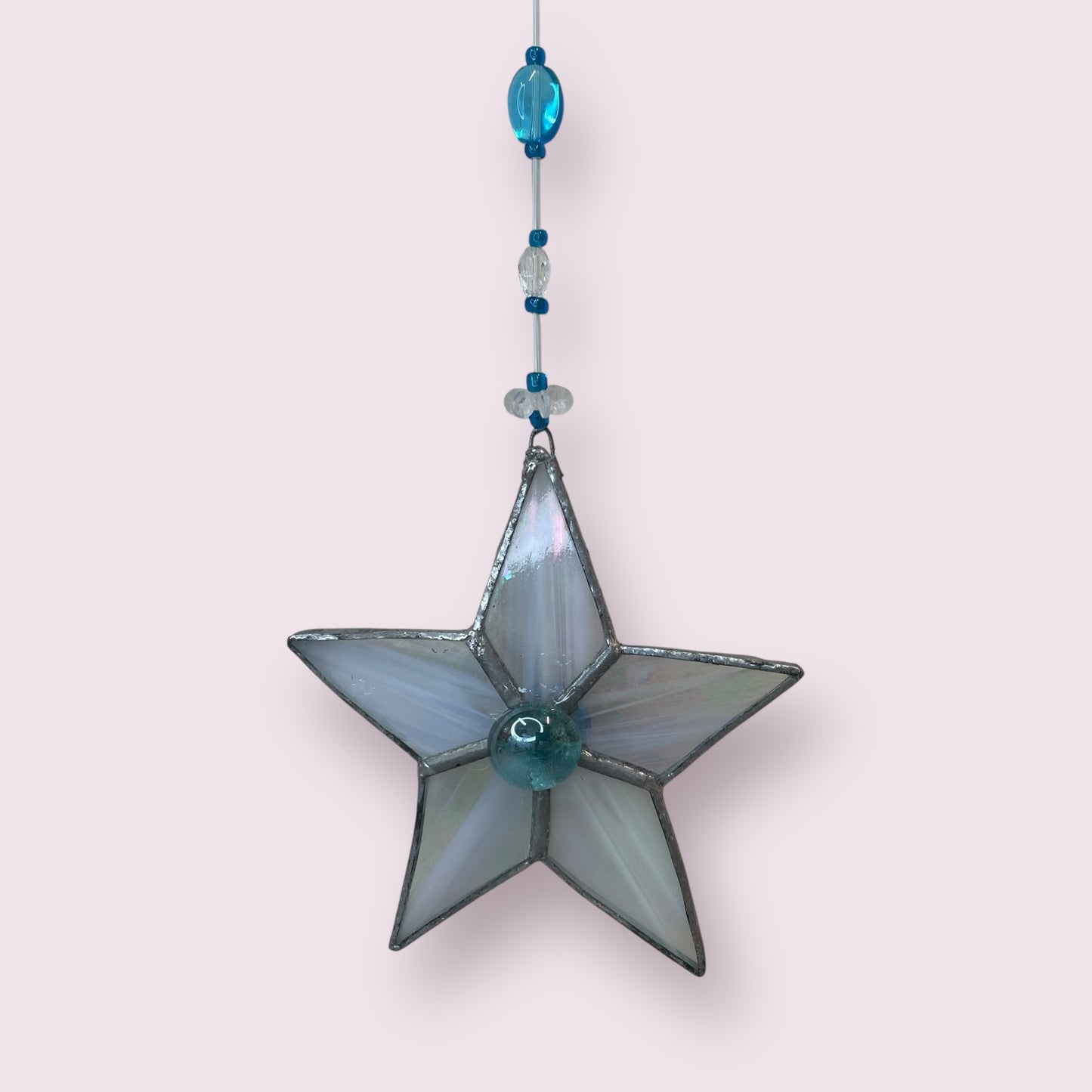 Glass star hanging - Christina Rutherford