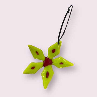 Fused glass ornaments - Sandra Spence
