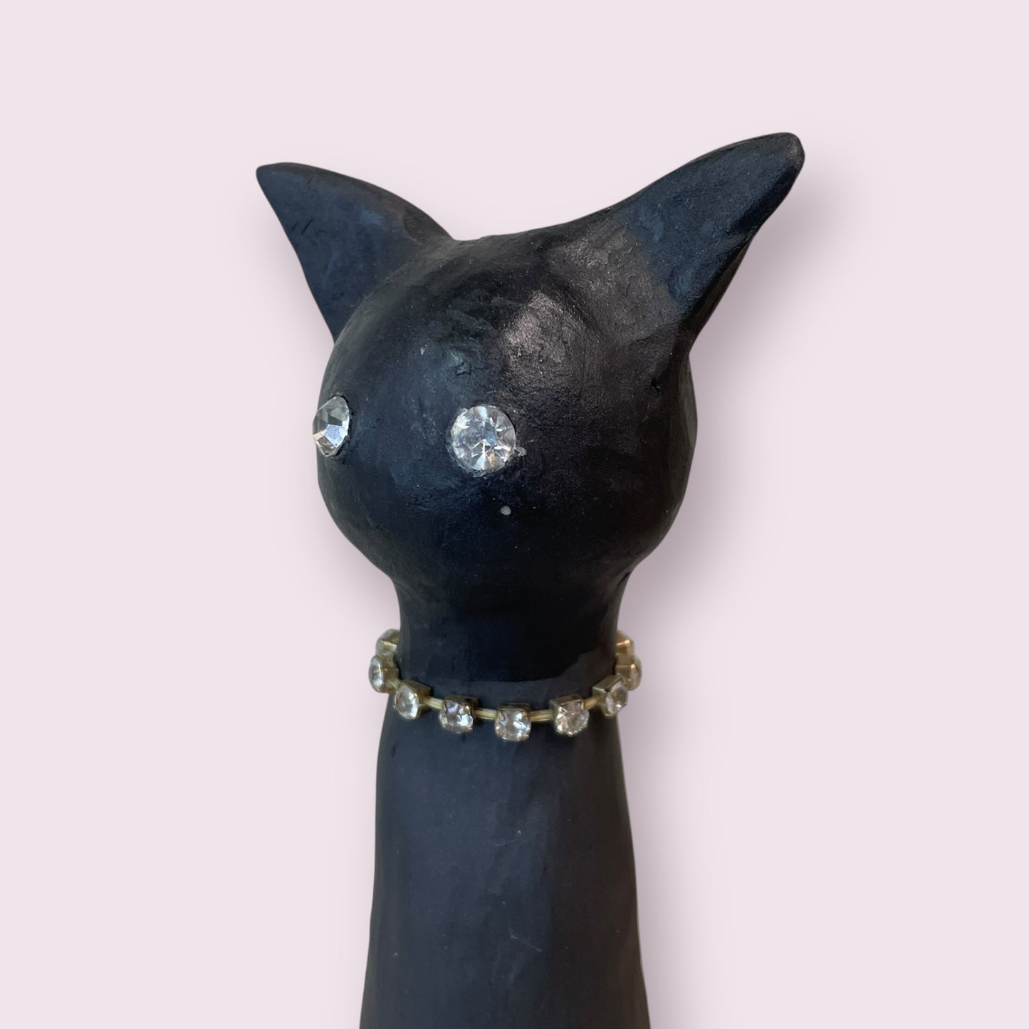Black cat 'Crystal' - Jan Pidwell