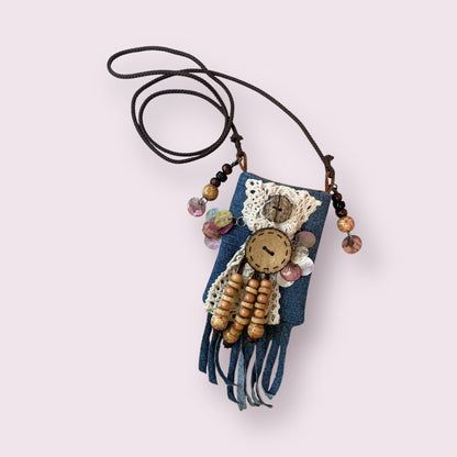Amulet bag/necklace #1 - Eve Jones