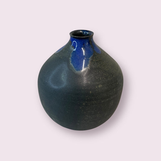 Blue bud vase - Amanda Doughty